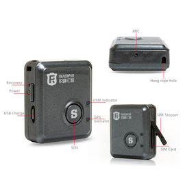 Hidden mini children gps tracker for kids student necklace gps reachfar rf-v16